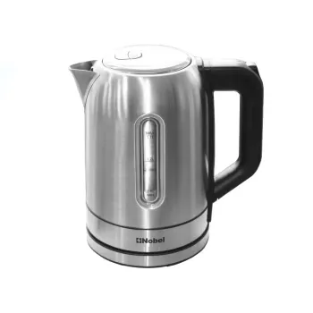 Nobel Kettle 1.7Liter Stainless Steel with 3 Steps Protection Safety Cordless Auto Shut off NK187SS