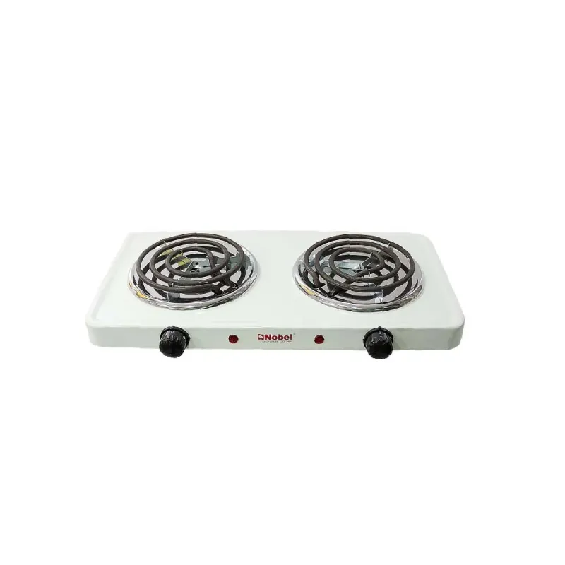 Nobel Spiral Double Hot Plate Temperature control with thermostat 2000W NHPS002