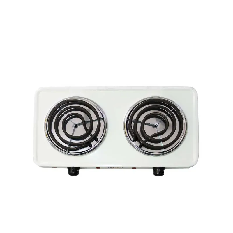 Nobel Spiral Double Hot Plate Temperature control with thermostat 2000W NHPS002