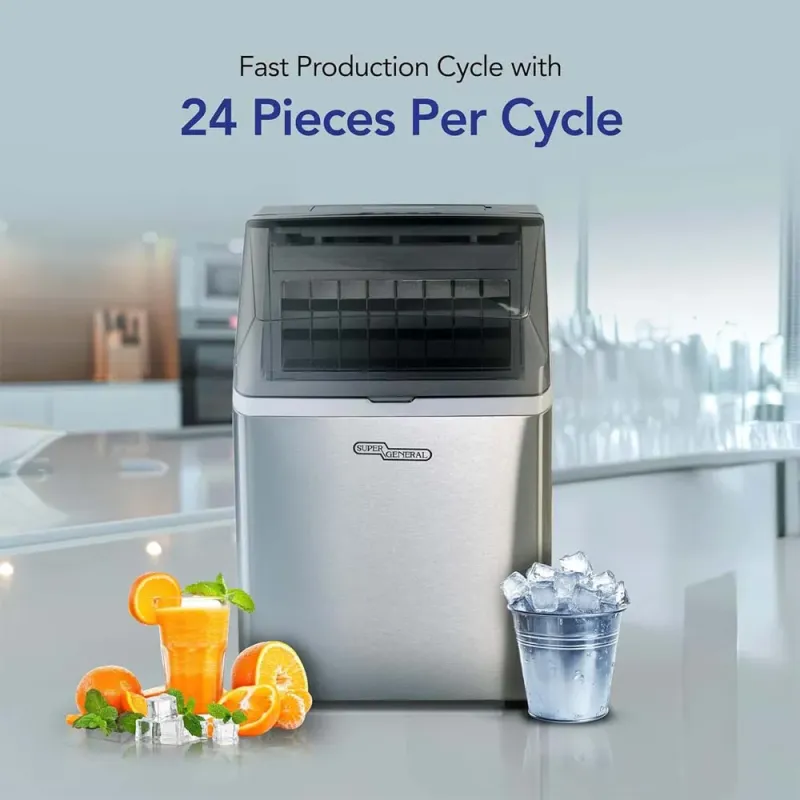 Super General 20 kg Ice-Maker Portable Ice-Machine SGIM022HS