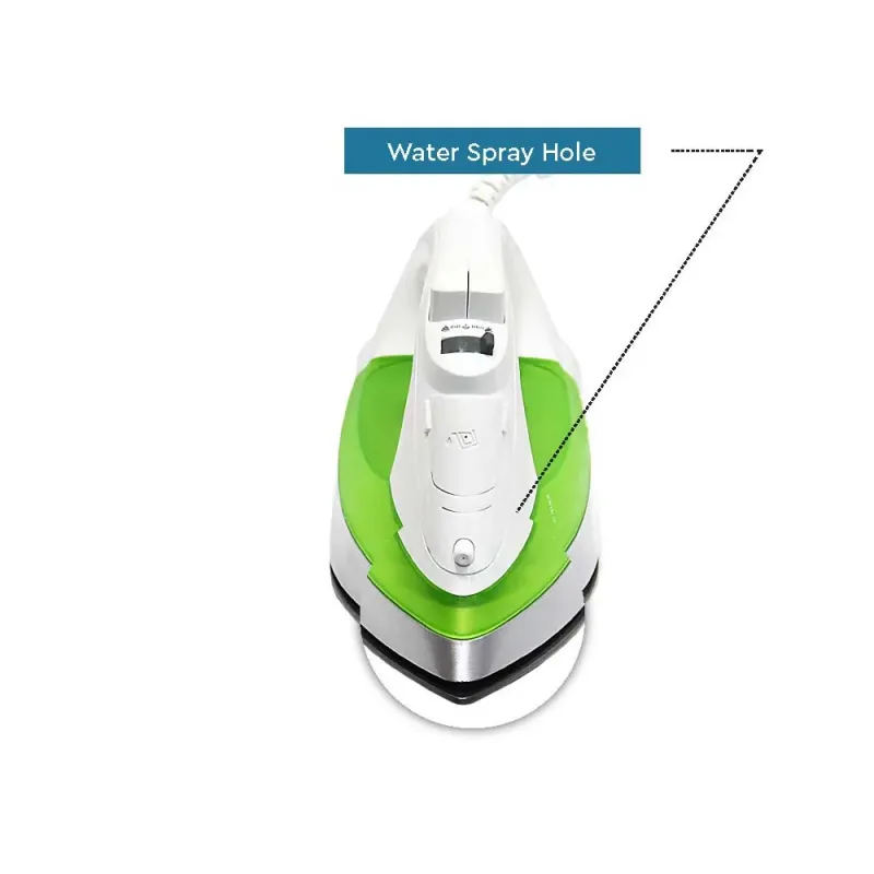 Nobel Variable & Vertical Steam Iron with Cord Length 2mtr, Cloth Seeve Cord, Non Stick Soleplate and Ergonomic Handle Design NSI246