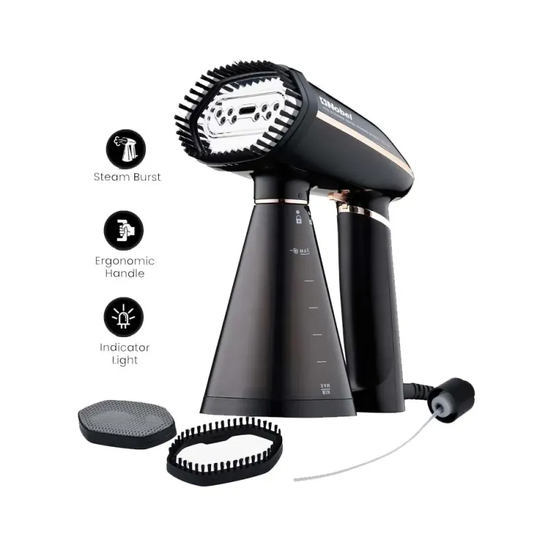 Nobel Steam Iron 1600W, Stainless Steel Panel, Detachable Water Tank, 360° Swivel Handle NSI33