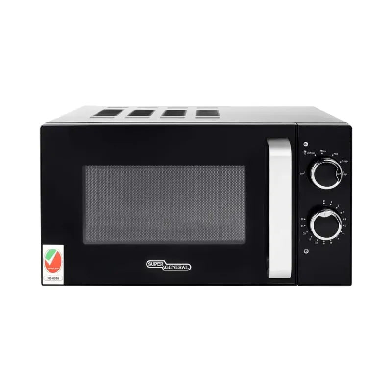 Super General 20L Compact Counter-Top Microwave Oven 1200W SGMG9214B
