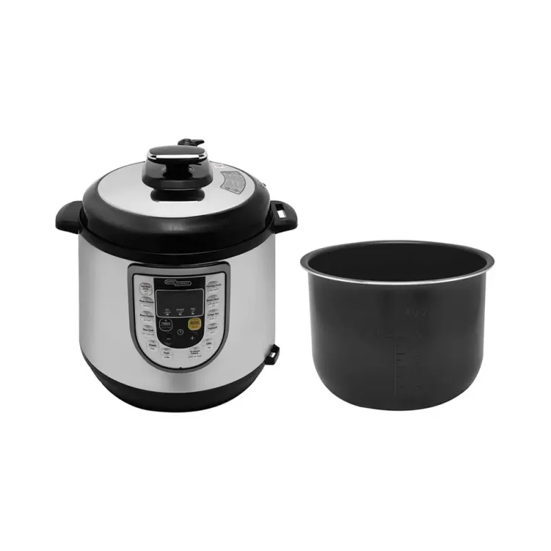 Super General 6L Stainless Steel Pressure Cooker, Electric Cooker with Digital Display SGEC60DM
