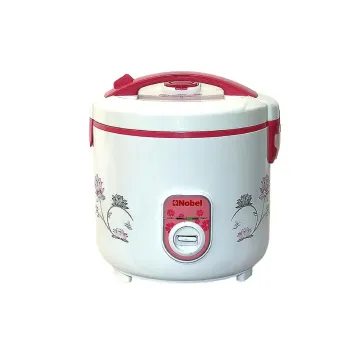 Nobel Rice Cooker – 1.8L, Auto Cook & Keep Warm, Non-Stick Inner Pot NRC18