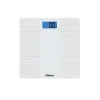 NOBEL WEIGHING SCALE White 180 KGS Tempered Glass Digital Anti Slip Feet NBS60WH