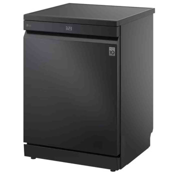 LG Dishwasher14 Place Setting Quad-Wash™ Dishwasher Machine Platinum Silver Model: DFC513FV