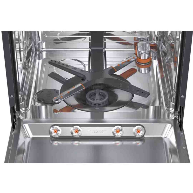 LG Dishwasher14 Place Setting Quad-Wash™ Dishwasher Machine Platinum Silver Model: DFC513FV