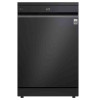 LG Dishwasher14 Place Setting Quad-Wash™ Dishwasher Machine Platinum Silver Model: DFC513FV