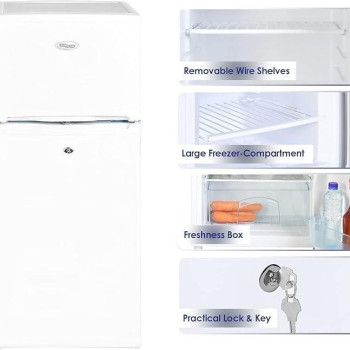 Super General 175L Double Door Refrigerator Freezer SGR175HE