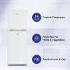 Super General 175L Double Door Refrigerator Freezer SGR175HE