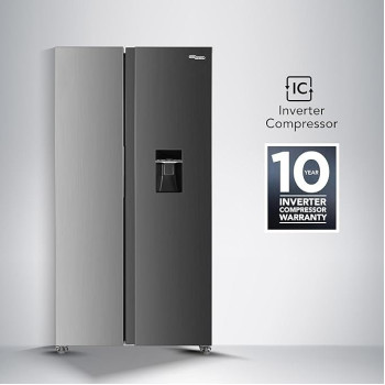 Super General 880L Side By Side Refrigerator SGR880SBSE