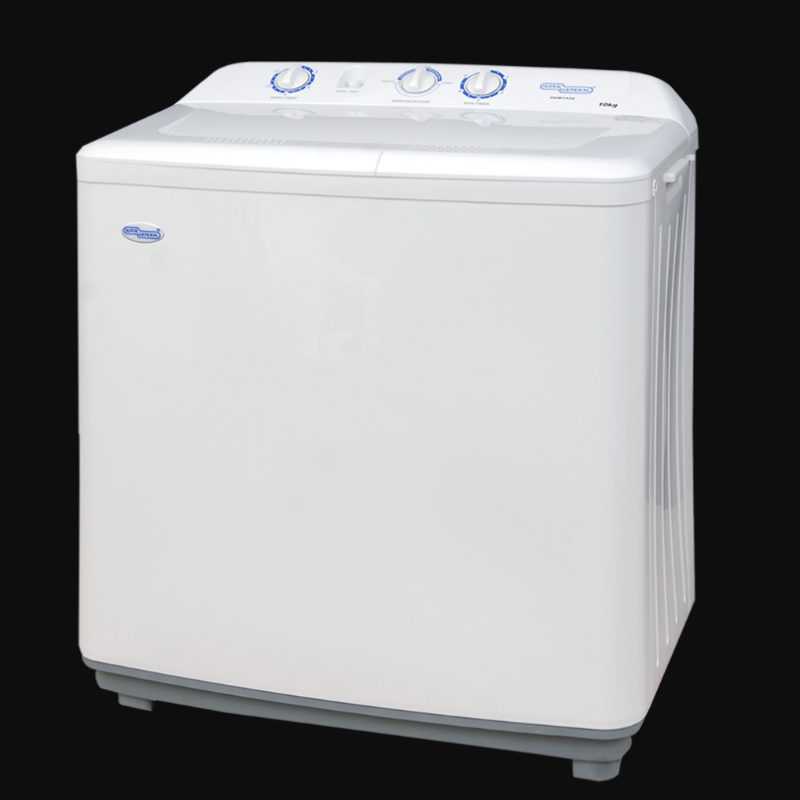 Super General 10 kg Twin-Tub Semi-Automatic Washing Machine SGW1056N