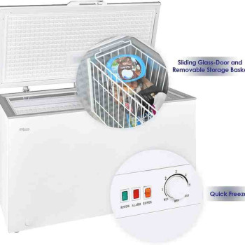 Super General Chest-Freezer 440L Sliding Glass door SGF444HE