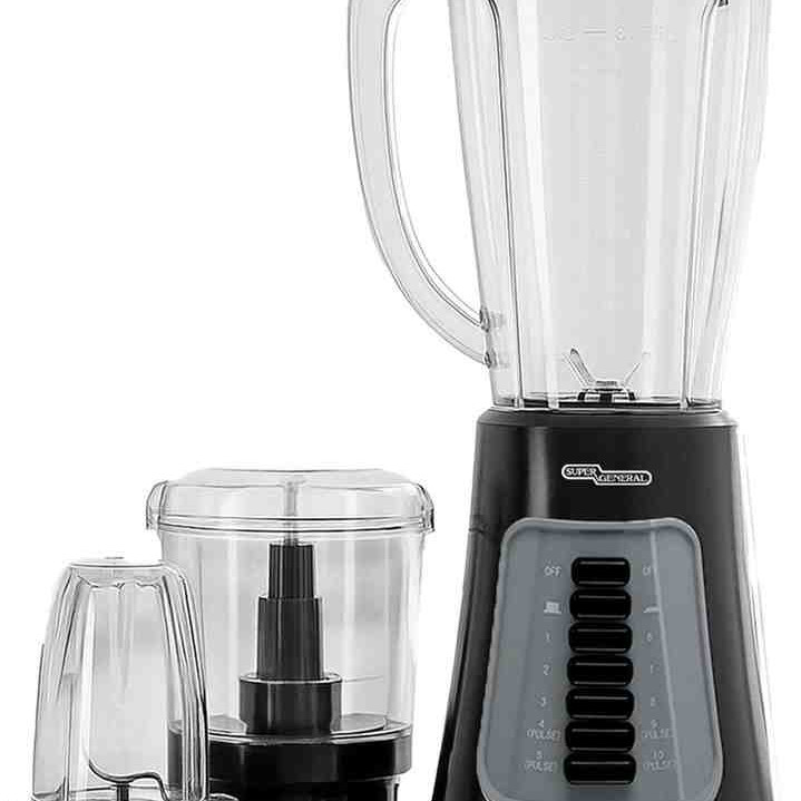 Super General 3-in-1 Blender SGBG40D, 400 watts power Mixer Chopper & Grinder