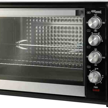 Super General 100 Liter Stainless Steel Electric Oven, Rotisserie-Grill, Convection-Oven, Thermostat, Timer, SGEO100TRC