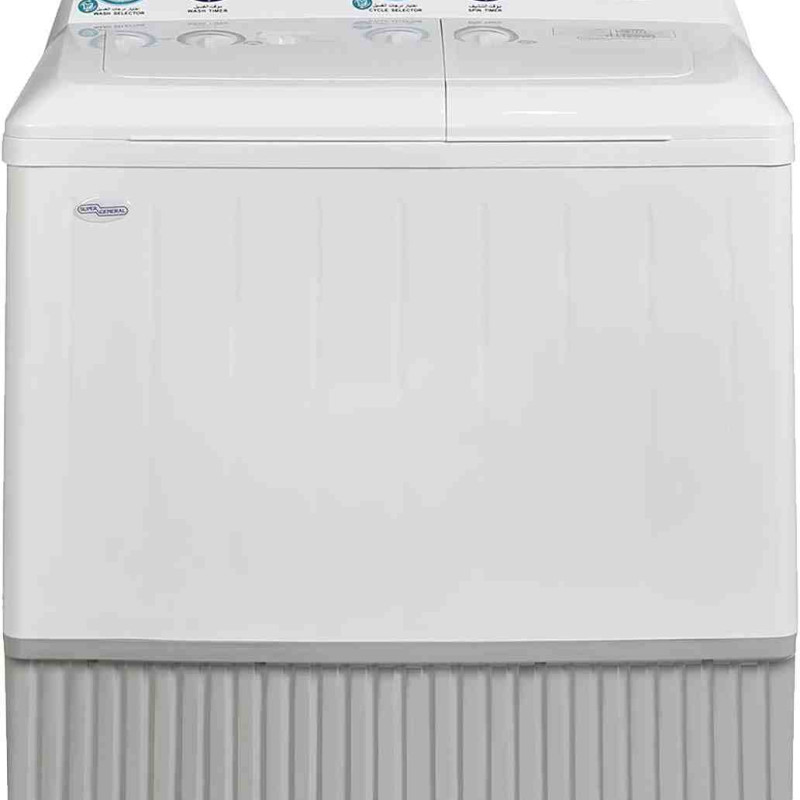 Super General 12 kg Twin-tub Semi-Automatic Washing Machine SGW1212
