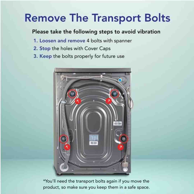 Super General 8-Kg Front Load Washing Machine, Inverter Motor, 1400 RPM, Warranty 10 Year Motor SGW8250NLEDS